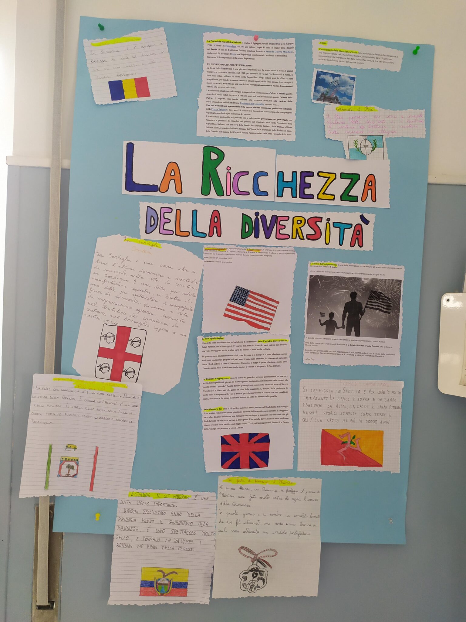 LA RICCHEZZA DELLA DIVERSITA’ – Scuola Cambiagio